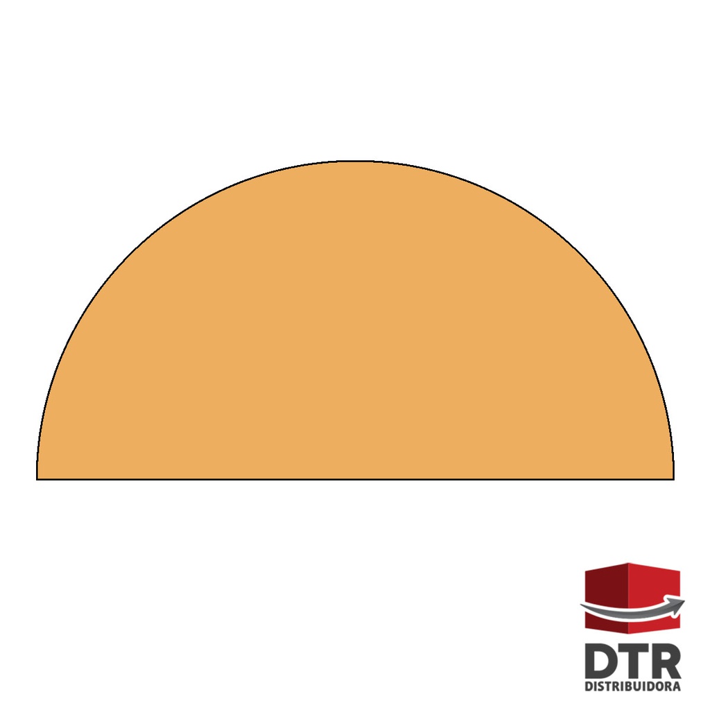 Bases semicircular / Medio círculo